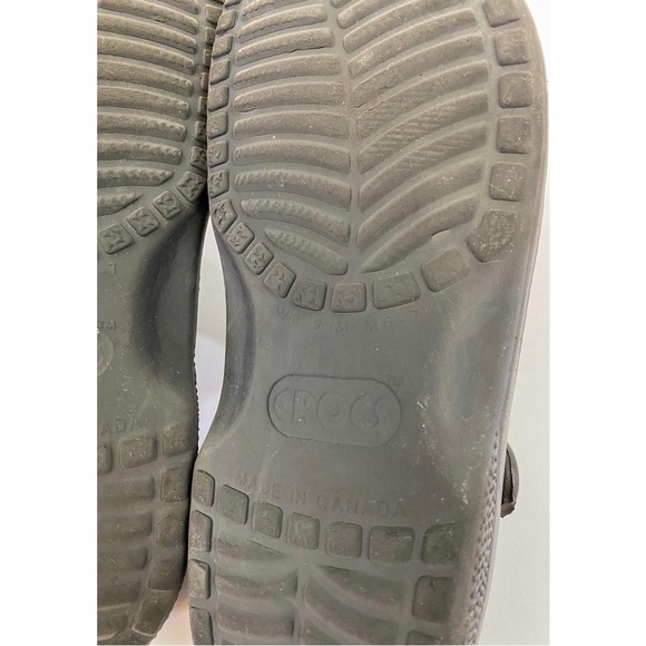 Crocs Black Clog Sandals - Picture 10 of 11
